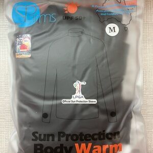 Black SParms Long Sleeve SPF Top